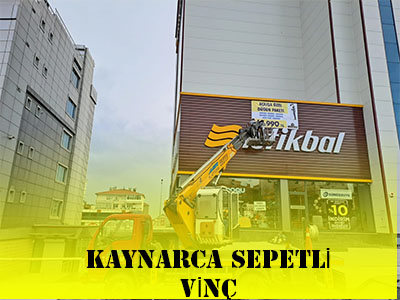 KAYNARCA SEPETLİ VİNÇ