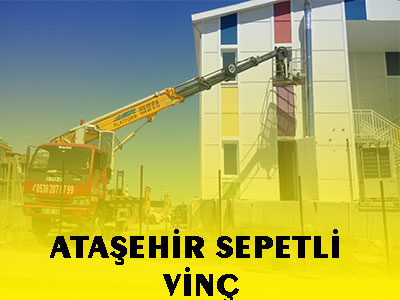 ATAŞEHİR SEPETLİ VİNÇ